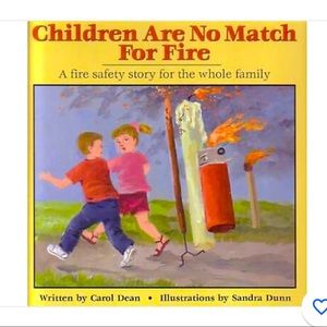 🌻4/$20 Children Are No Match For Fire book By Carol Dean